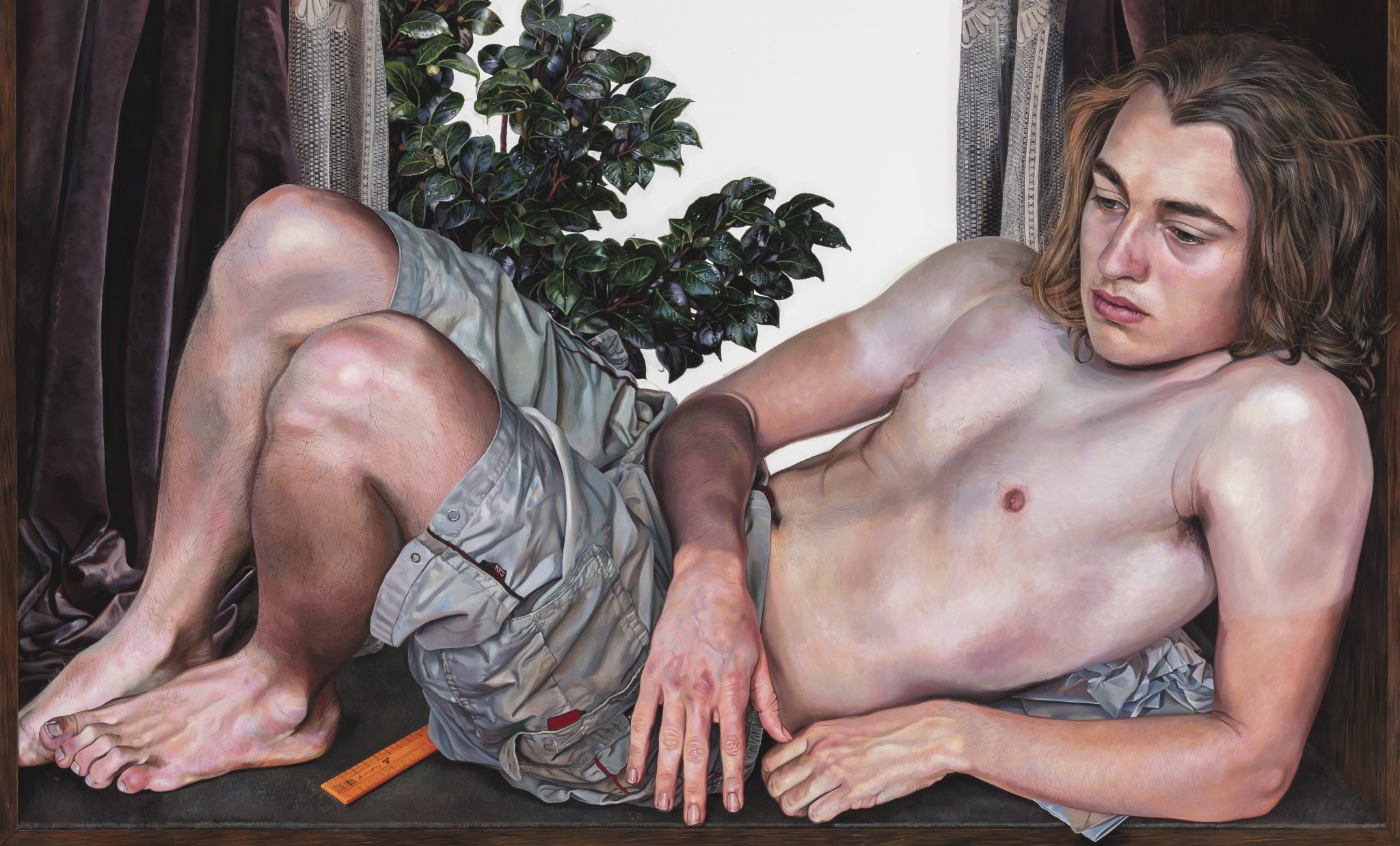 Deborah, Poynton, Home Away from Home, 2019 (panel 5), Öl auf Leinwand / oil on canvas, 190 x 230 cm. Courtesy STEVENSON